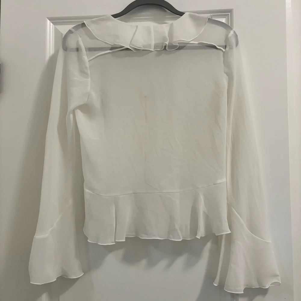 Wilfred Castelo Blouse Light Birch Size S - Picture 4 of 5